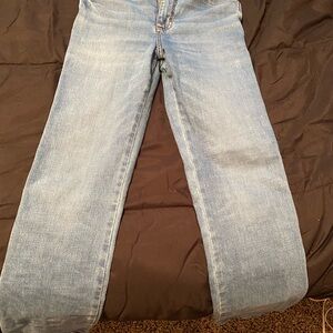 Wrangler Retro Slim Straight Blue Jeans
